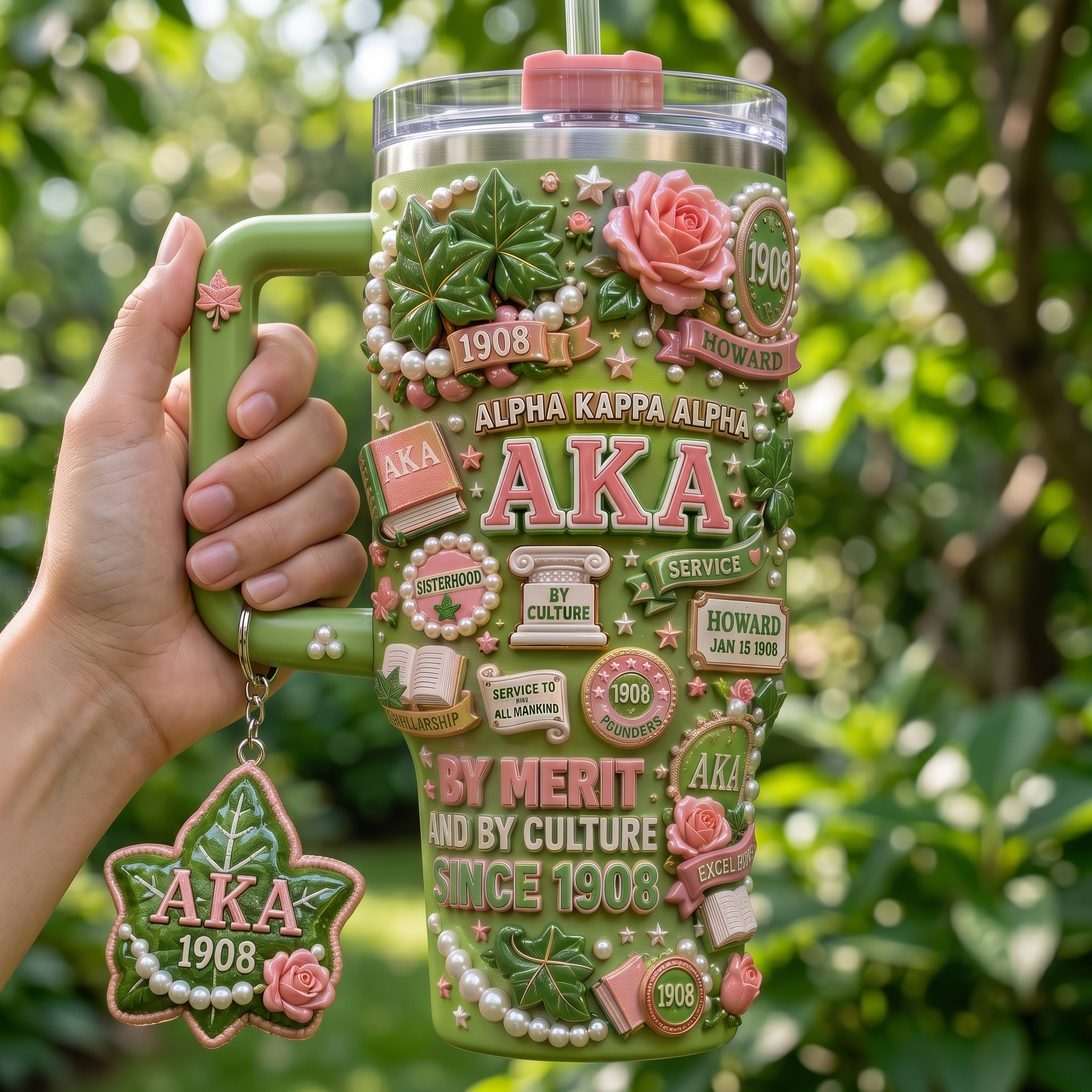 KPAP 40oz Tumbler With Handle HTTT